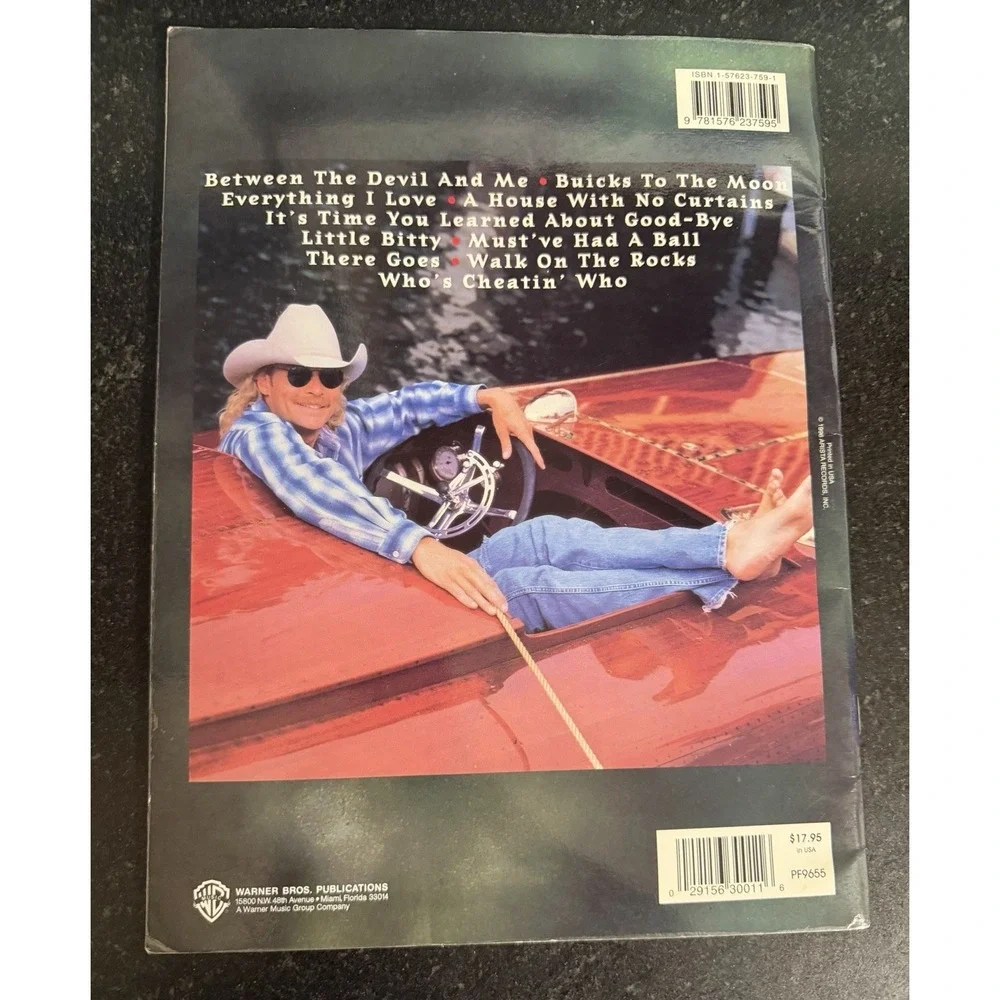 Alan Jackson 3 Book Songbook Lot Piano Vocal Chords Greatest Hits Country Music